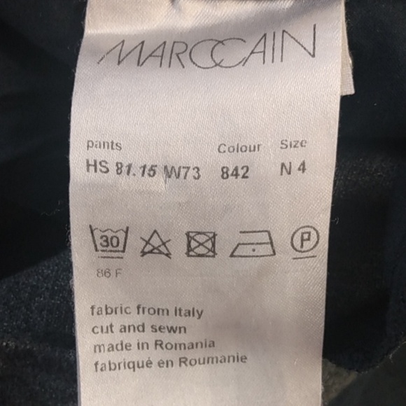 Marccain Sports women's dress pants size N4 Gray - Picture 8 of 11